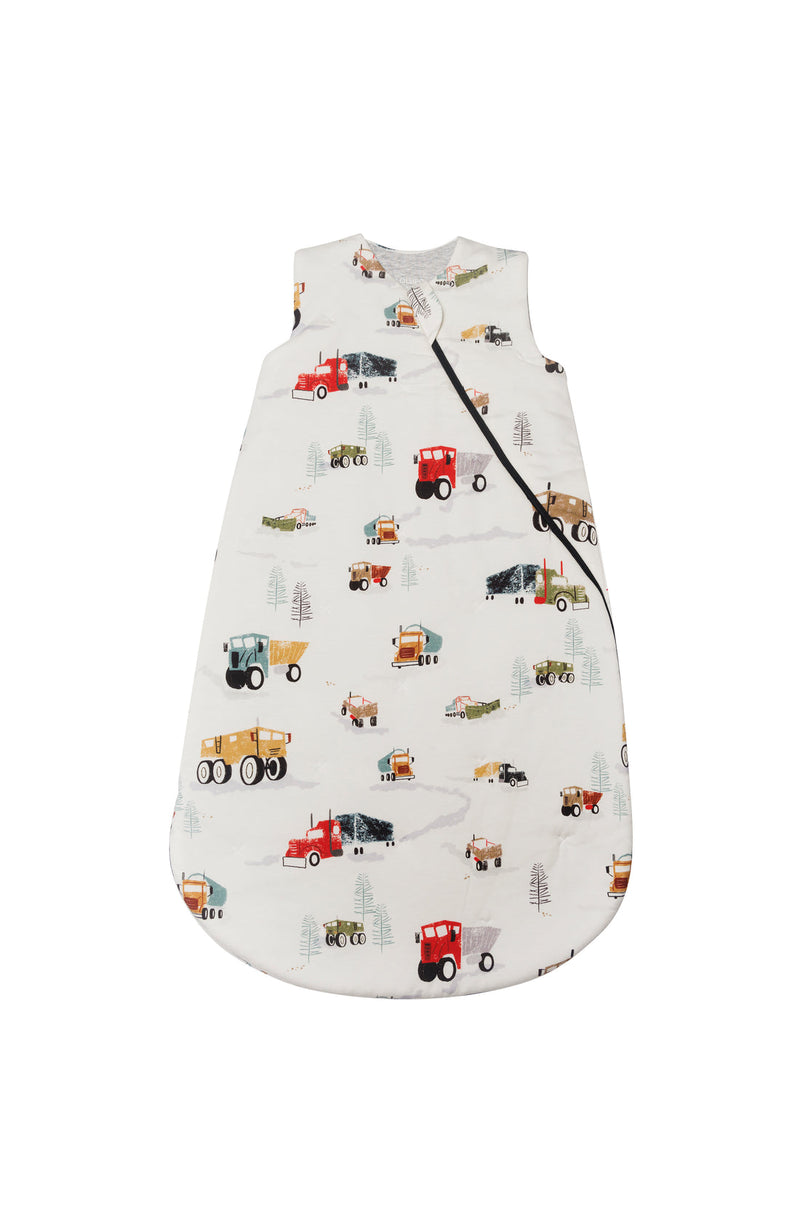 LouLou Lollipop TENCEL™ Sleep Bag 1.0 Tog - Happy Trucks-Mountain Baby