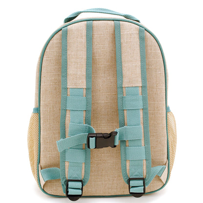 So Young Toddler Backpack - Green Stegosaurus-Mountain Baby