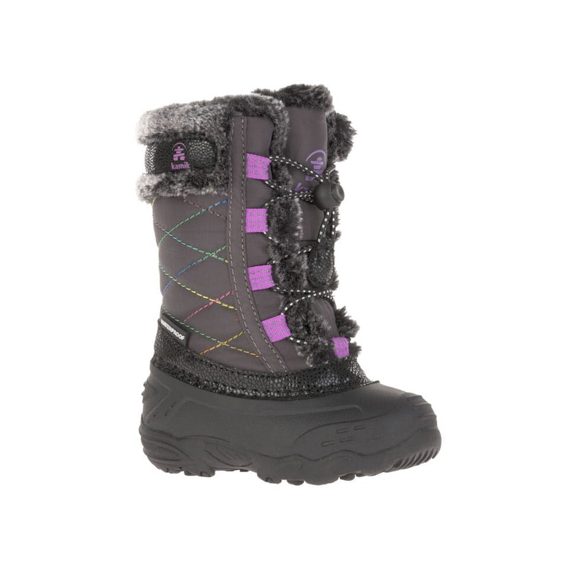 Kamik Snow Boot - Star2 Toddler - Charcoal/Orchid-Mountain Baby