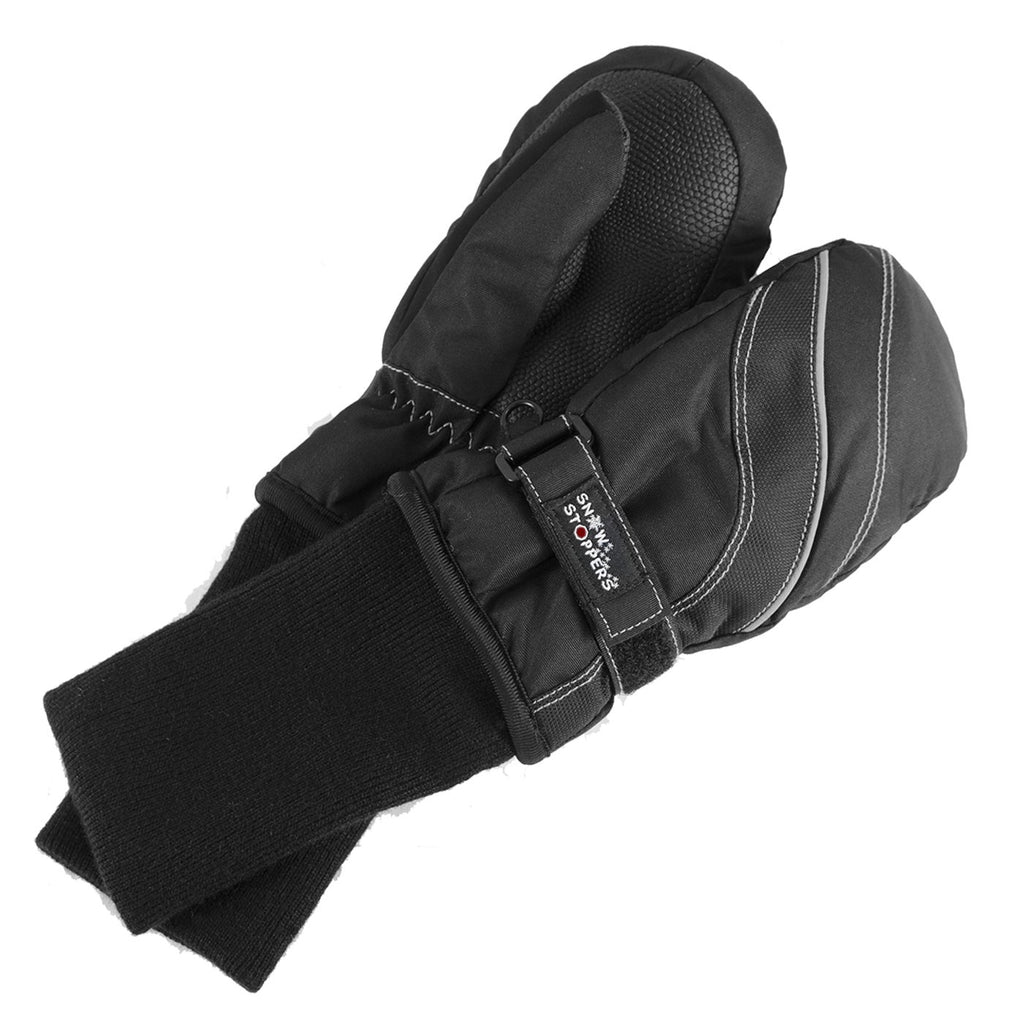 Snowstoppers Wintersports Mitten - Black-Mountain Baby