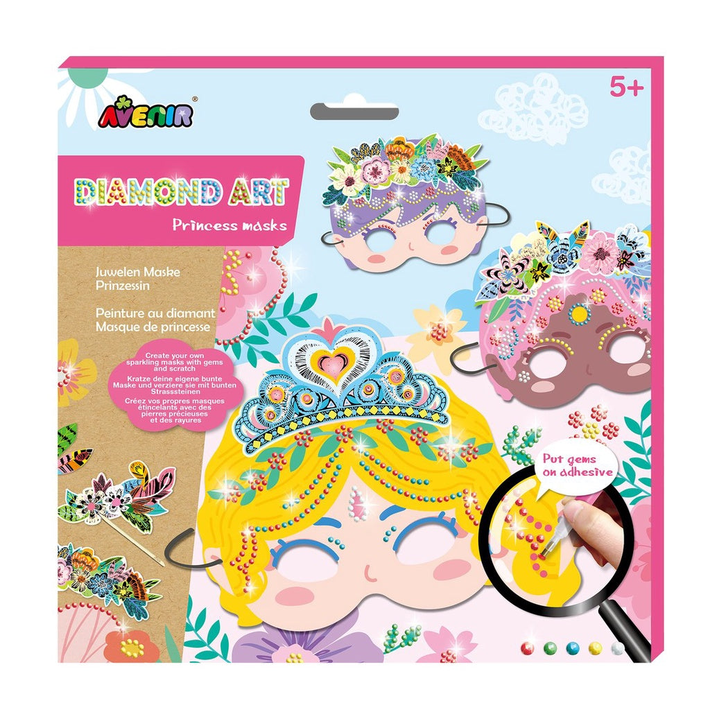 Avenir Diamond Art Mask Kit - Princess-Mountain Baby