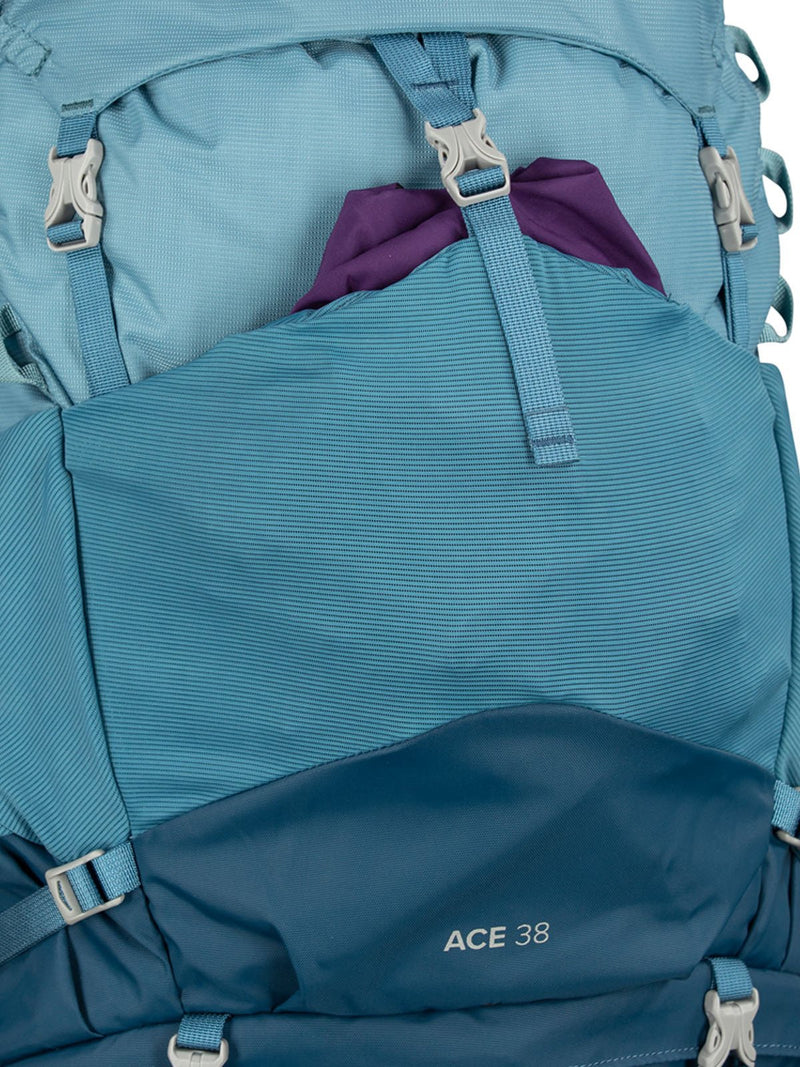 Osprey Backpack - Ace 38L - Blue Hills-Mountain Baby