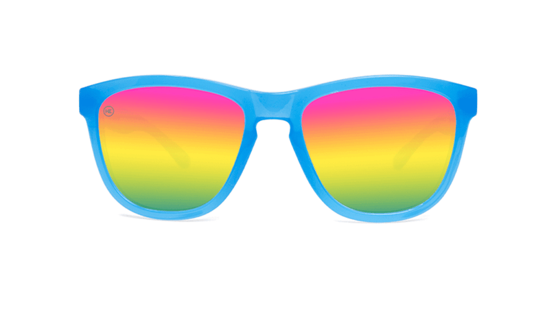 Knockaround Kids' Sunglasses - Premium - Rainbow Blues Polarized-Mountain Baby