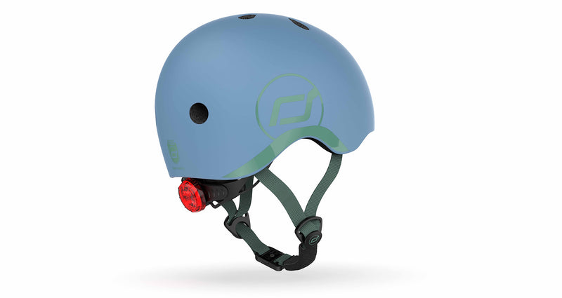 Scoot & Ride Helmet - Baby XXS-S - Steel-Mountain Baby