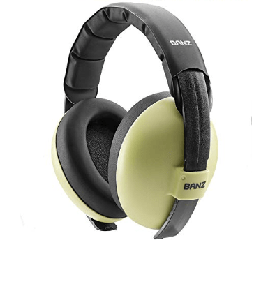 Banz Baby Earmuffs - 0-2 Year - Leaf Green-Mountain Baby