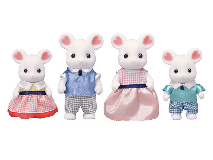 Calico Critters - Marshmallow Mouse Family-Mountain Baby