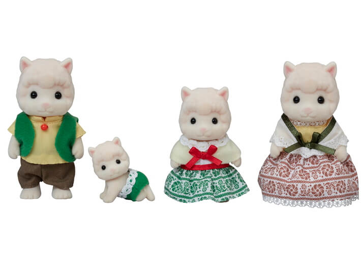 Calico Critters - Wooly Alpaca Family-Mountain Baby