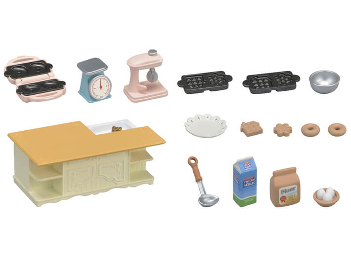 Calico Critters - Kitchen Island-Mountain Baby
