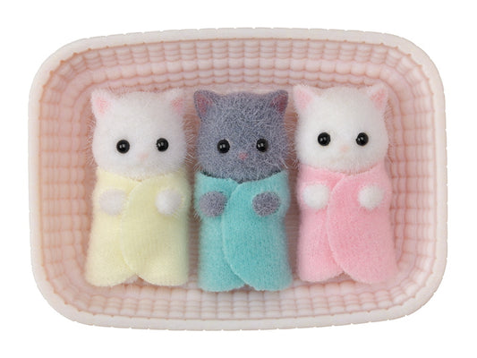Calico Critters - Persian Cat Triplets-Mountain Baby