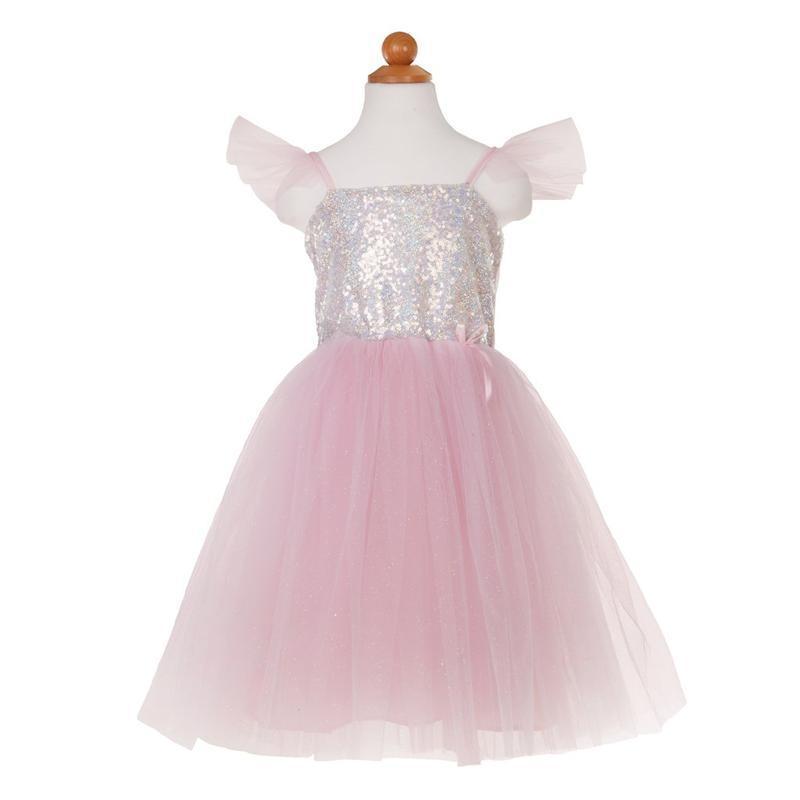 Great Pretenders Costumes - Silver Sequin Princess Dress-Mountain Baby