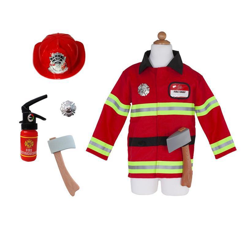 Great Pretenders Costumes - Firefighter with Accessories-Mountain Baby