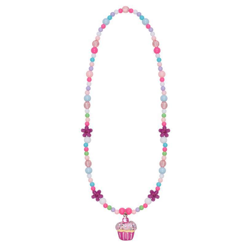 Great Pretenders Jewelry - Cutie Cupcake Necklace Assorted-Mountain Baby