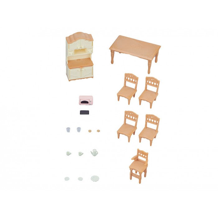 Calico Critters - Dining Room-Mountain Baby