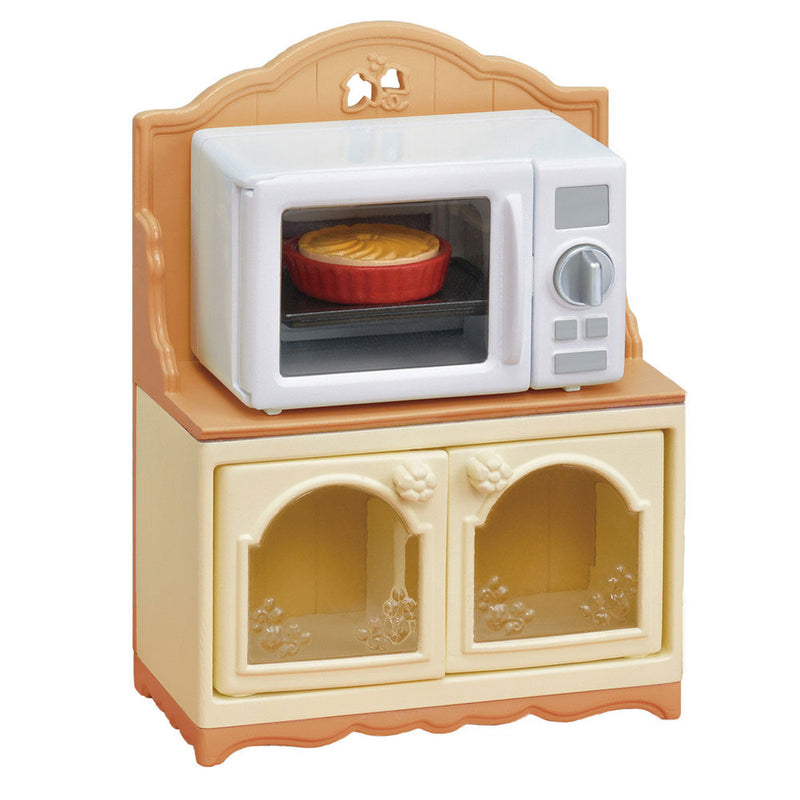 Calico Critters - Microwave Cabinet Set-Mountain Baby