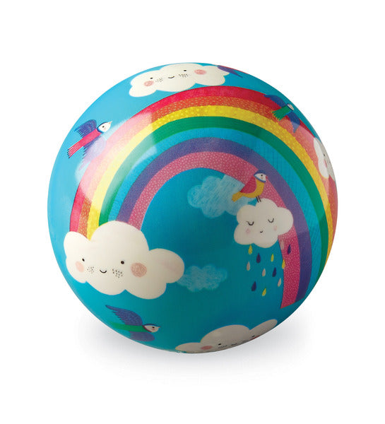 Crocodile Creek PVC Playball 4" - Rainbow Dreams-Mountain Baby