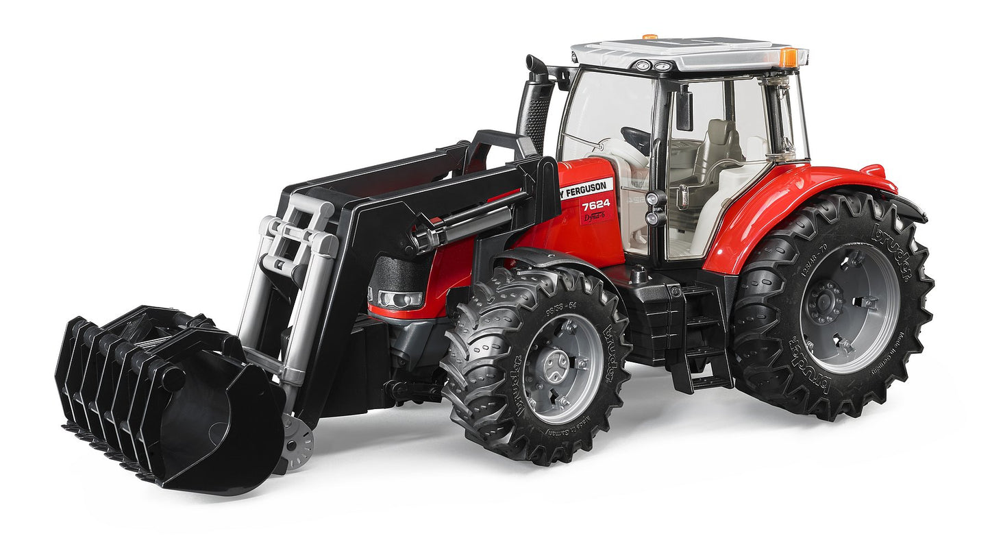 Bruder Massey Ferguson 7624 Tractor w/ Frontloader-Mountain Baby