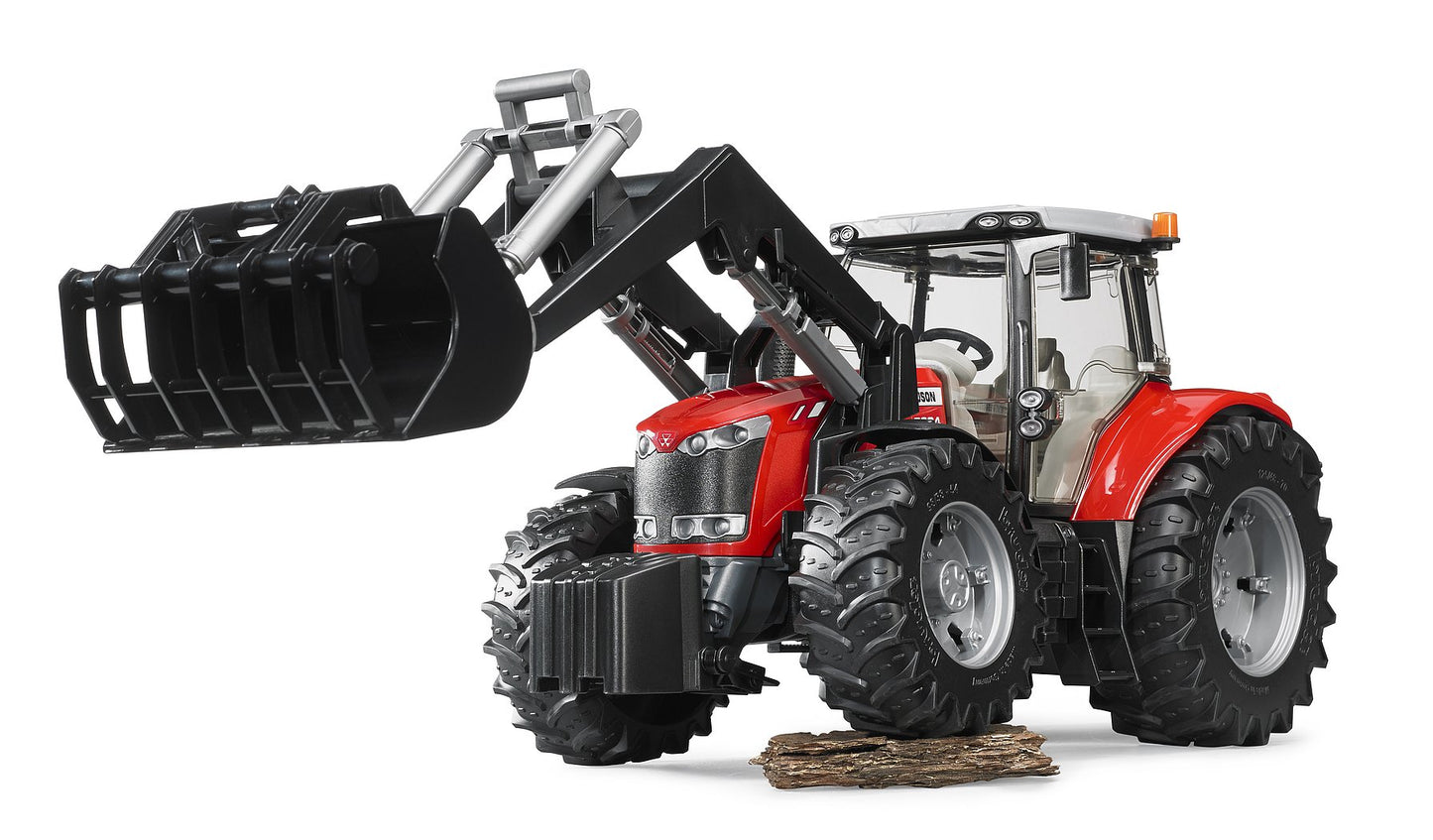 Bruder Massey Ferguson 7624 Tractor w/ Frontloader-Mountain Baby