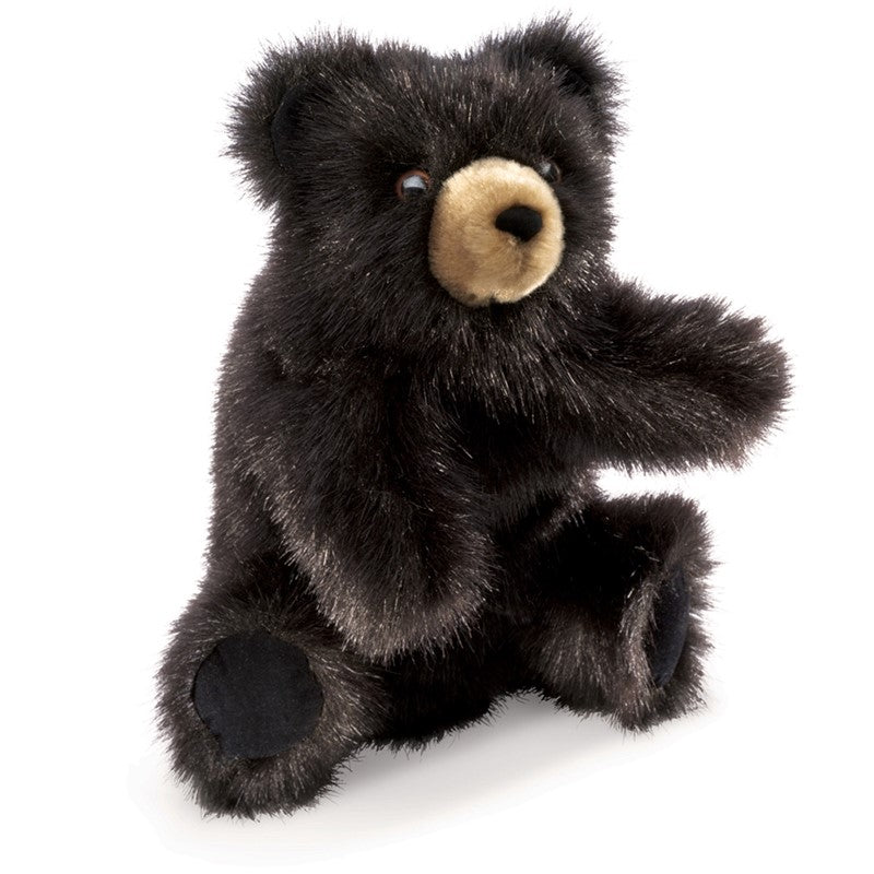 Folkmanis Puppets - Baby Black Bear-Mountain Baby