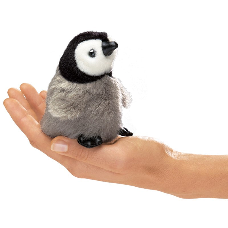 Folkmanis Puppets - Mini Emperor Penguin-Mountain Baby