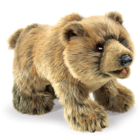 Folkmanis Puppets - Grizzly Bear-Mountain Baby