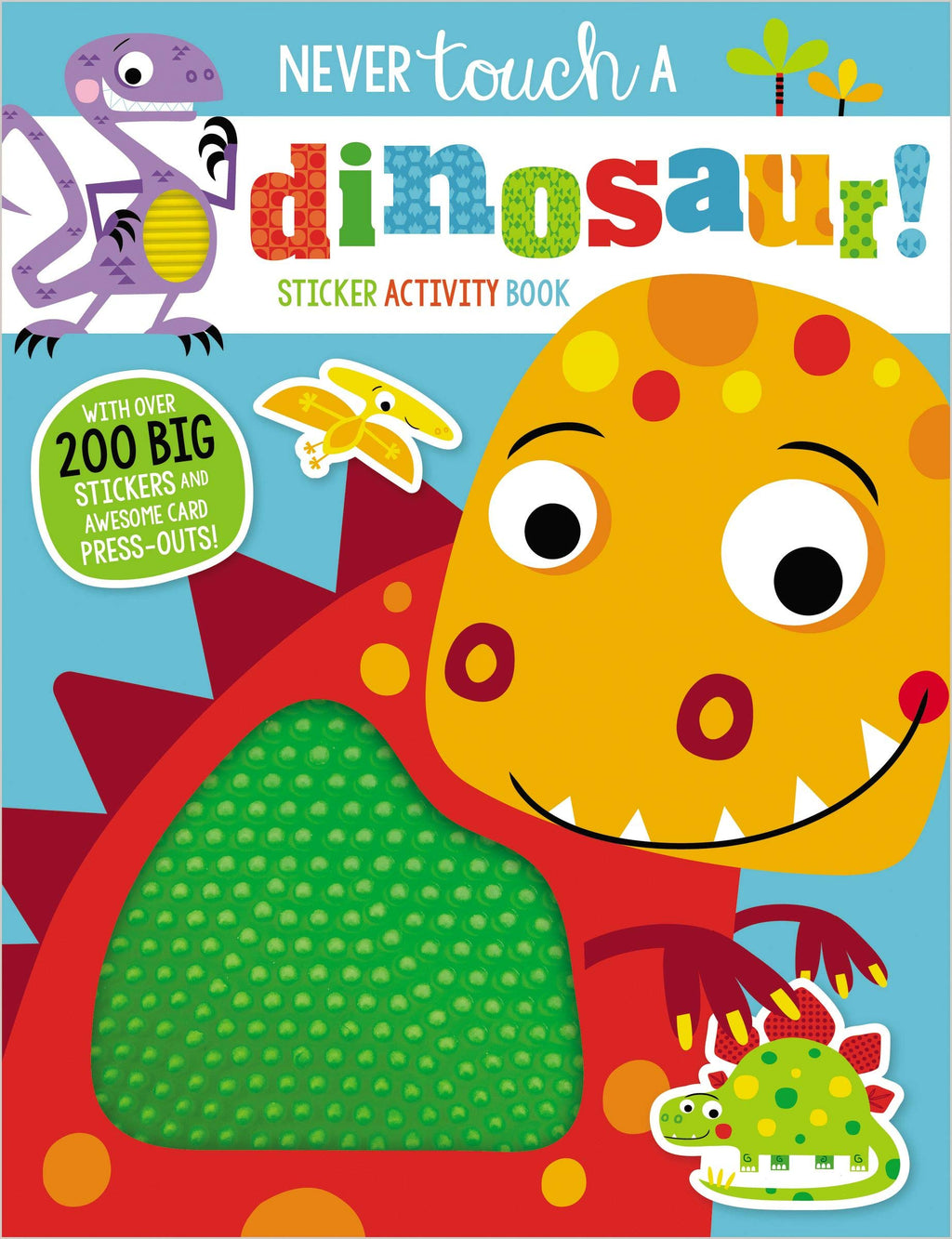 Activity Sticker Book - Never Touch A Dinosaur-Mountain Baby