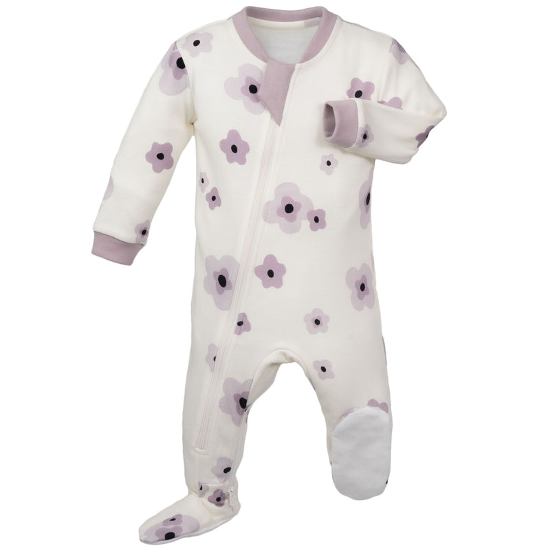 ZippyJamz Footed Coverall - Poppy Perfection-Mountain Baby