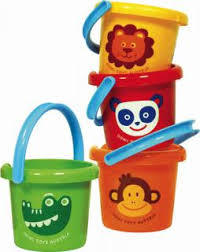 Gowi Toys Bucket - 6.5"-Mountain Baby