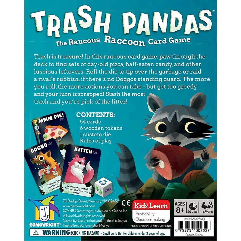 Gamewright Trash Pandas Card Game-Mountain Baby