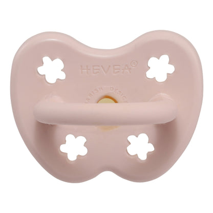 Hevea Soother Pacifier - Orthodontic - 0-3M - Powder Pink-Mountain Baby