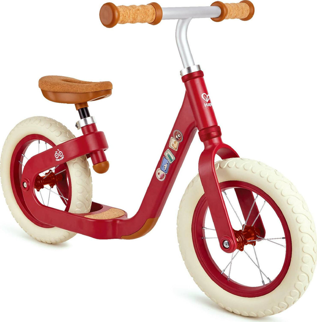 Hape Get Up & Go Lightweight No-Pedal Balance Bike - Dark Red-Mountain Baby