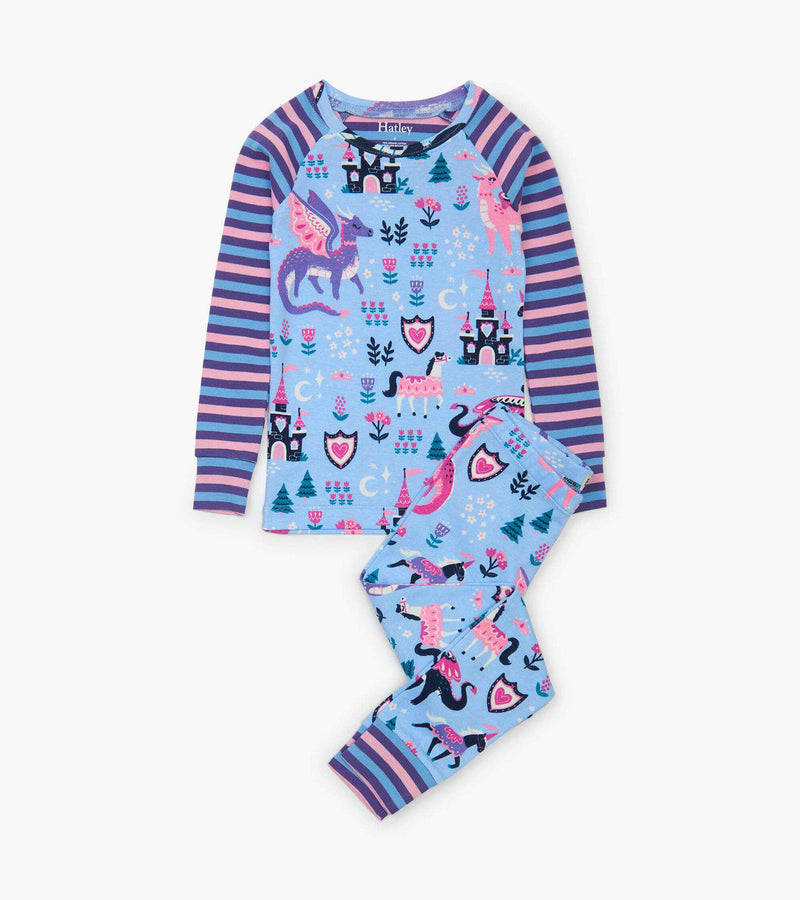 Hatley Organic Cotton Pajama Set - Enchanted Forest-Mountain Baby