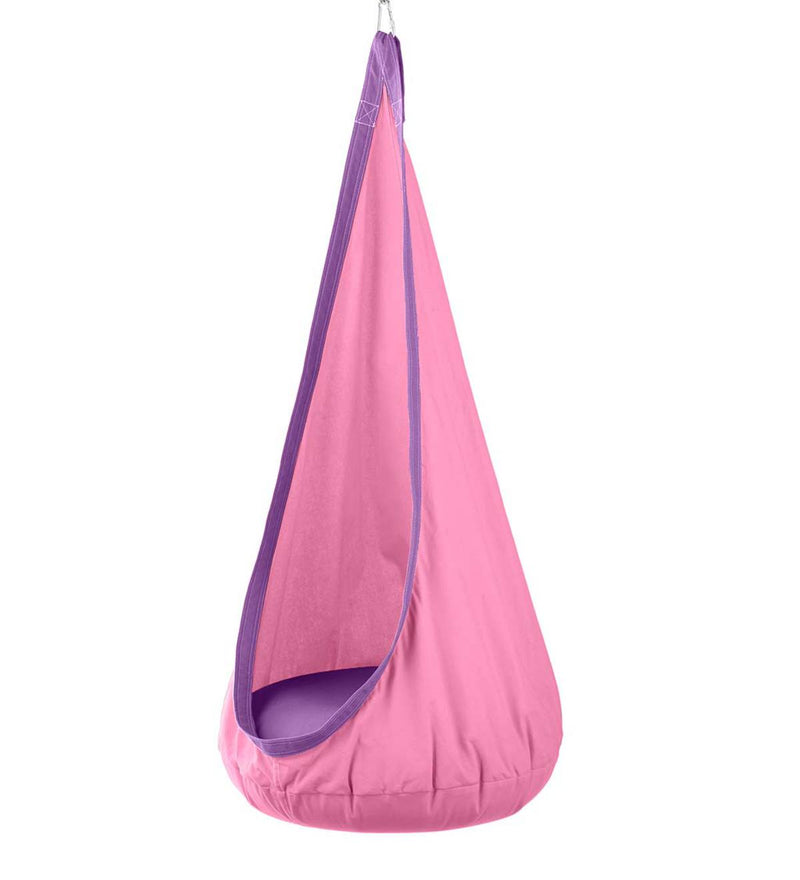Hearthsong HugglePod Deluxe Hanging Chair - Pink-Mountain Baby