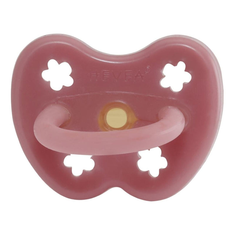 Hevea Soother Pacifier - Round - Watermelon - 3-36M-Mountain Baby
