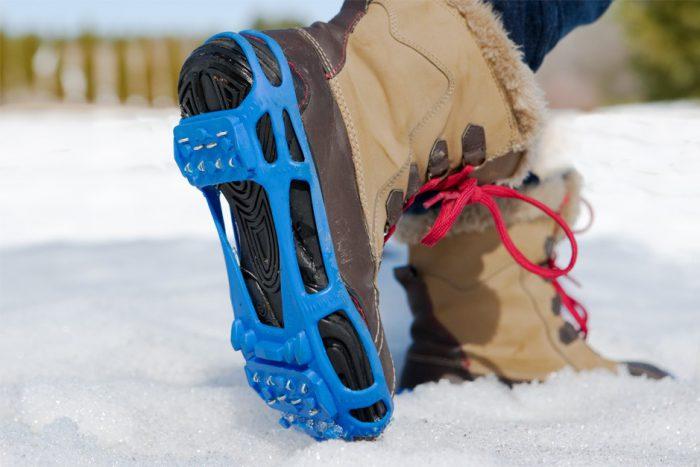 Stabilicers Ice Cleats for Kids - Blue - X-Small-Mountain Baby