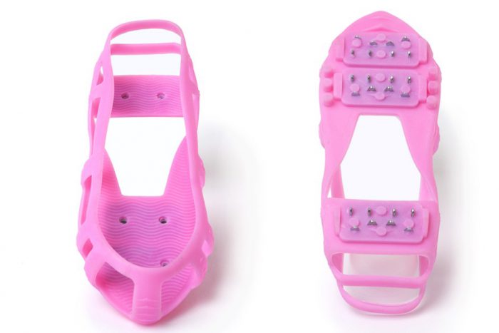 Stabilicers Ice Cleats for Kids - Pink - X-Small-Mountain Baby