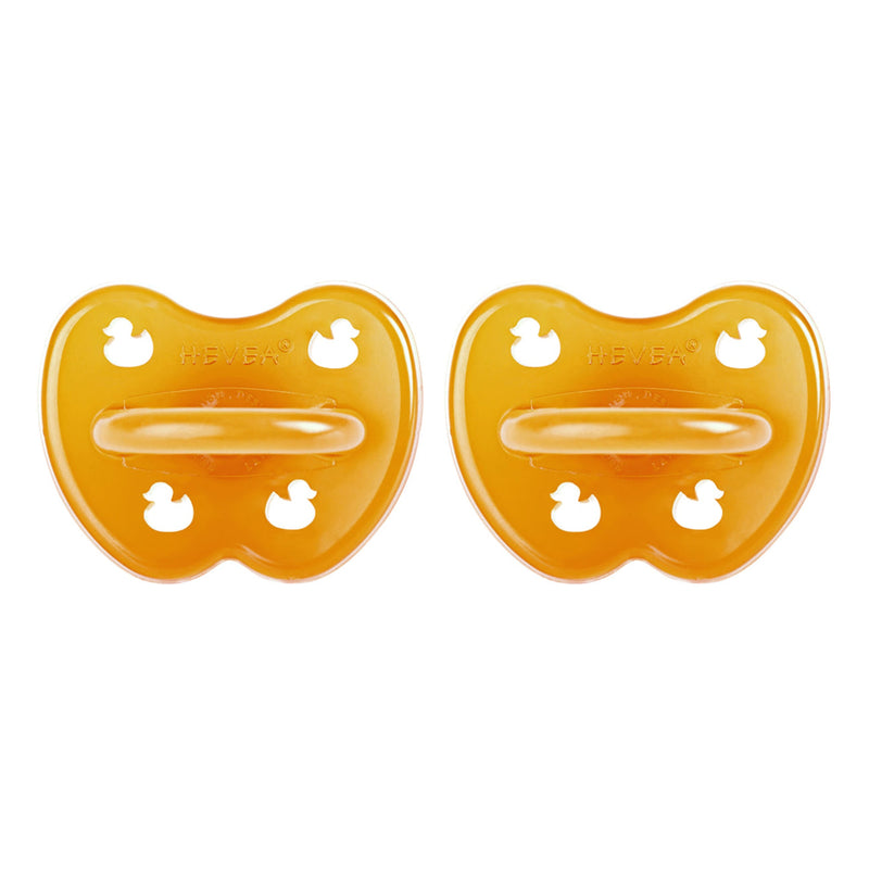 Hevea Soother Pacifier 2-Pack - Symmetrical - Classic-Mountain Baby