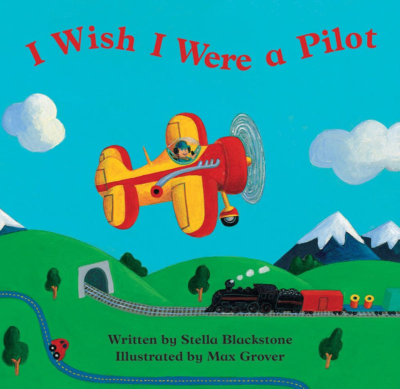Board Book - I Wish I Were A Pilot-Mountain Baby