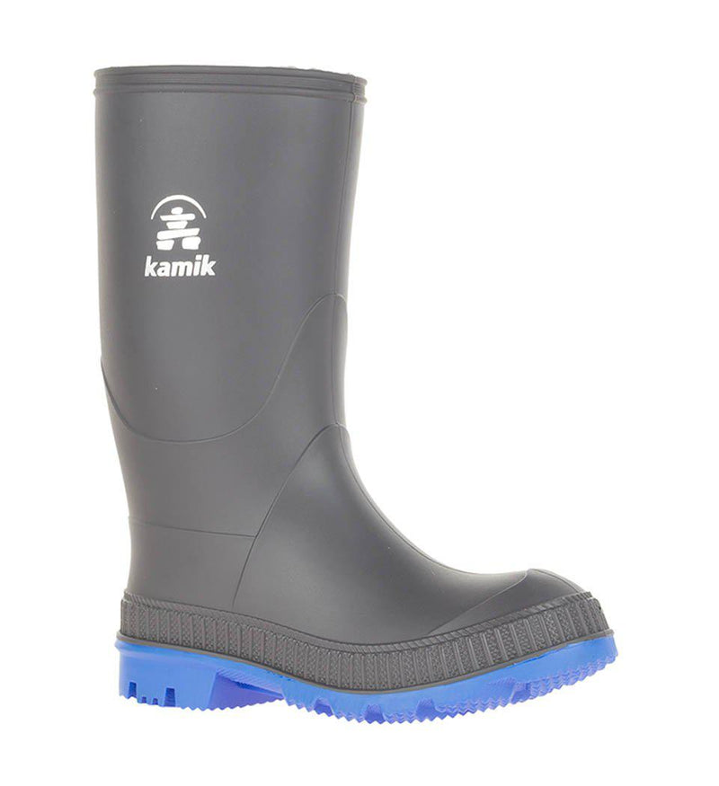 Kamik Rain Boot - Stomp - Charcoal Blue-Mountain Baby
