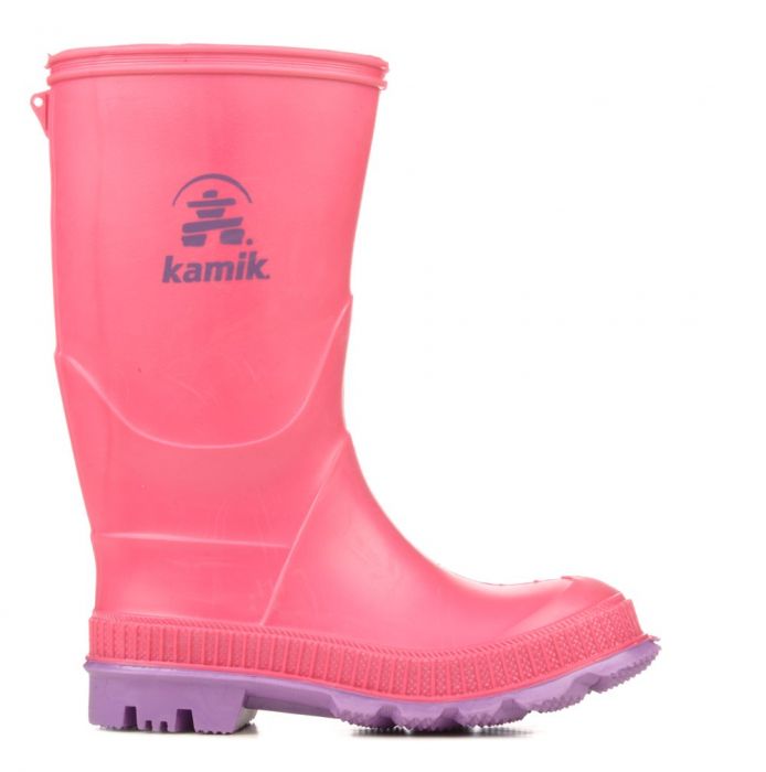 Kamik Rain Boot - Stomp - Pink-Mountain Baby