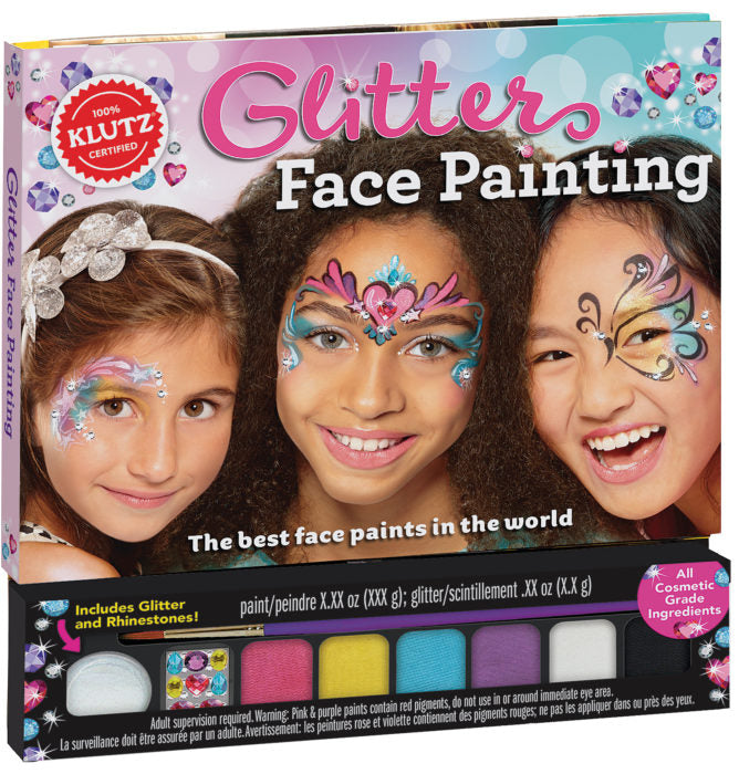 Klutz Glitter Face Painting Kit-Mountain Baby