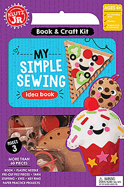 Klutz Jr. Book & Craft Kit - My Simple Sewing Kit - Old-Mountain Baby