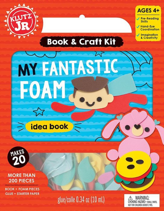 Klutz Jr. Book & Craft Kit - My Fantastic Foam - Old-Mountain Baby