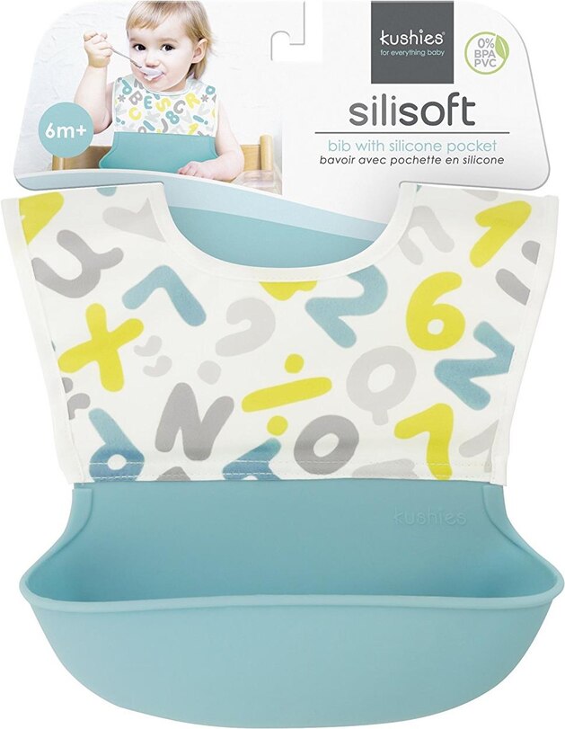 Kushies Silisoft Bib-Mountain Baby