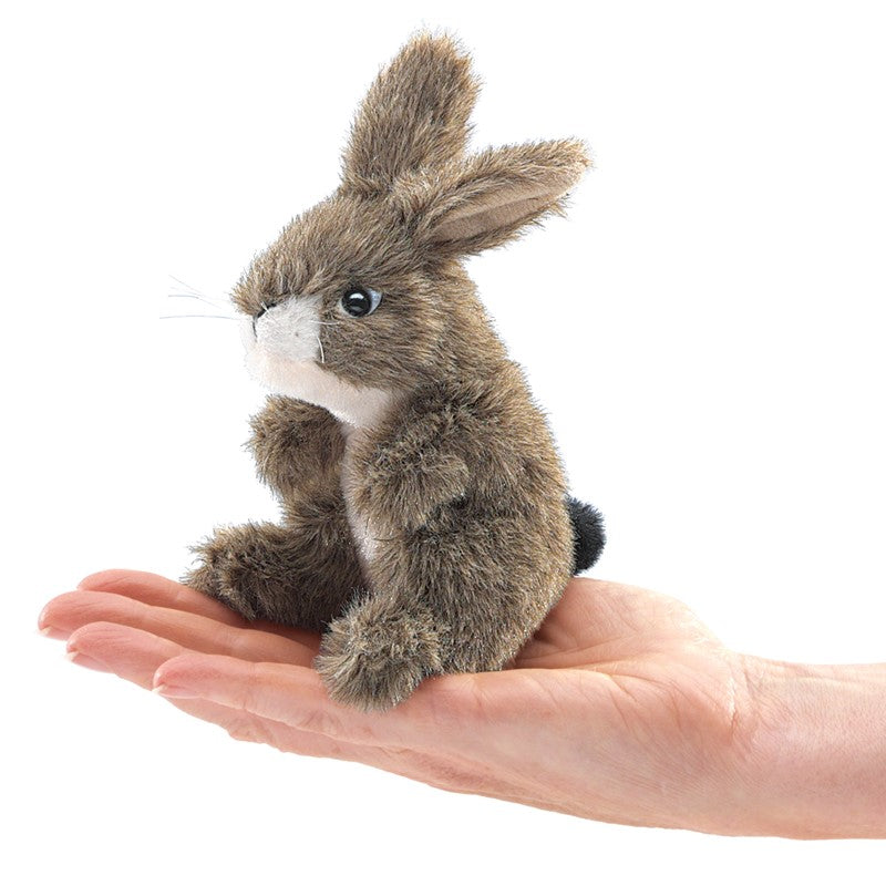 Folkmanis Puppets - Mini Jack Rabbit-Mountain Baby