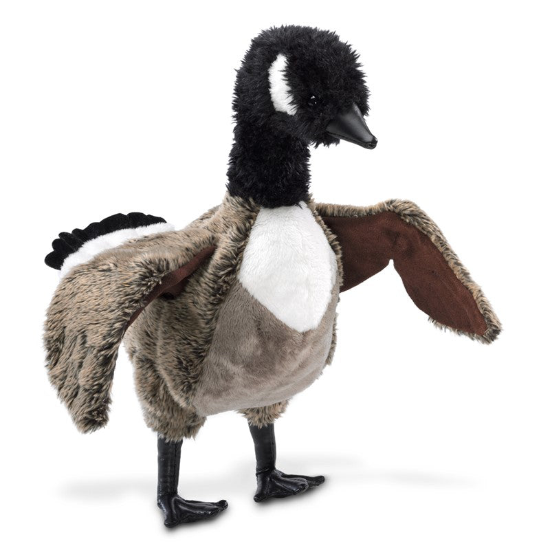 Folkmanis Puppets - Canada Goose-Mountain Baby