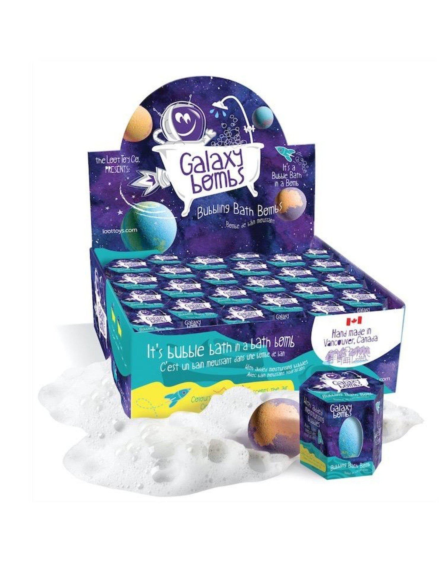 Loot Toy Co. Galaxy Bath Bombs - 1pk-Mountain Baby