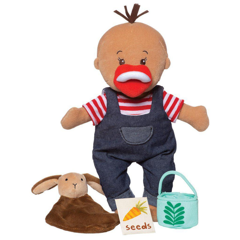 Manhattan Toys Wee Baby Stella Doll - Beige Tiny Farm Set-Mountain Baby
