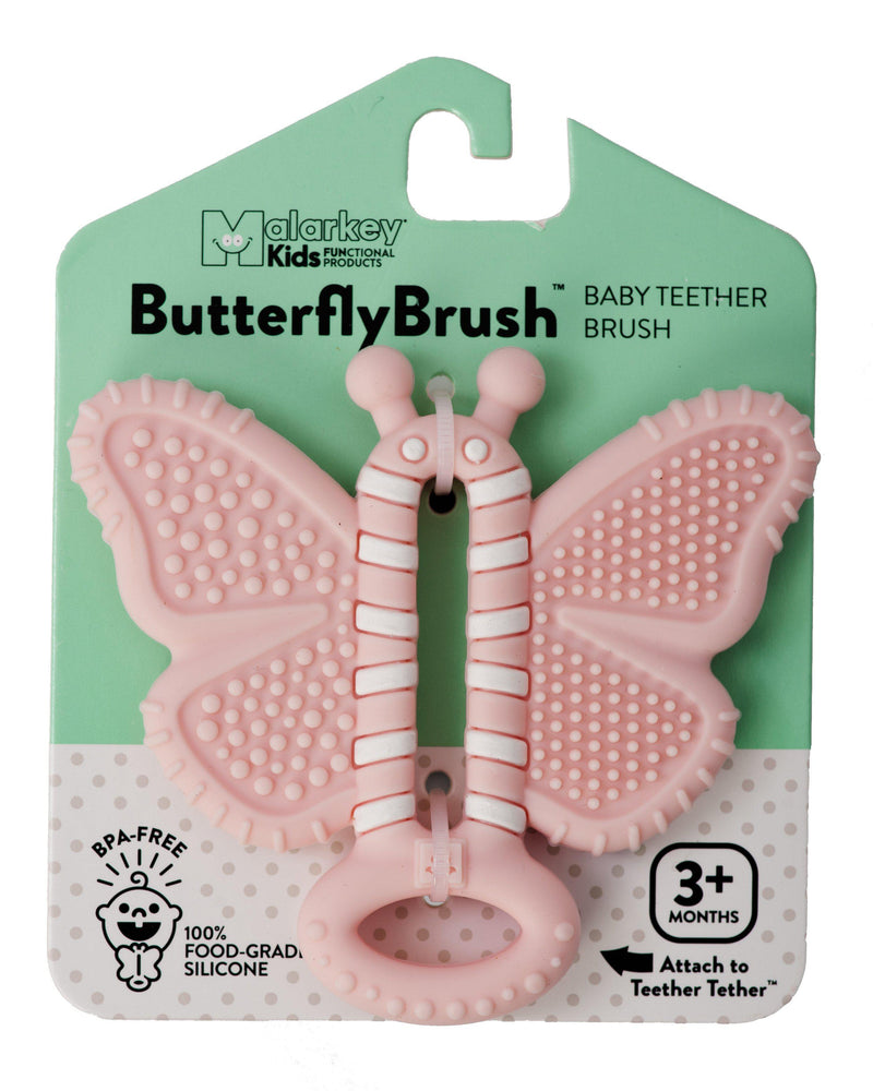 Malarkey Kids Toothbrush Teether - Butterfly-Mountain Baby