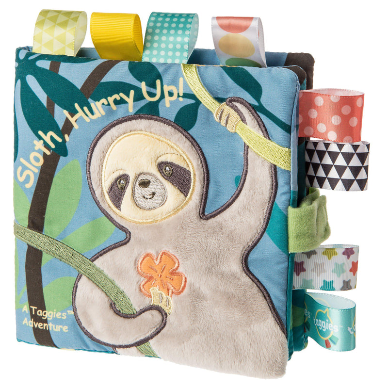 Mary Meyer Taggies SoftBook - Molasses Sloth-Mountain Baby
