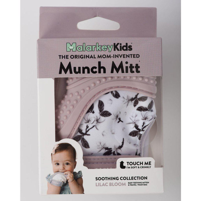 Malarkey Kids Munch Mitt - Lilac Bloom-Mountain Baby